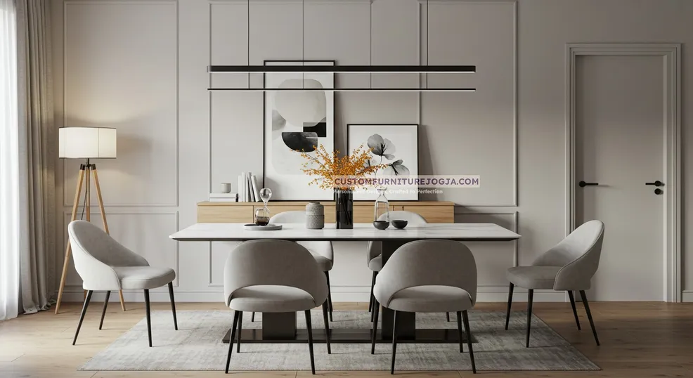 Jasa Pembuatan Meja Makan Jogja